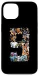 Coque pour iPhone 13 Animaux du zoo pour 9e anniversaire