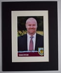 Sportagraphs LTD Sean Dyche Signed Autograph 10x8 photo display Burnley Football Manager AFTAL & COA