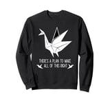 Break Me Out of This Prison Origami cute marriage couple Sweatshirt