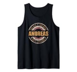 Mens Andreas The Man The Myth The Legend First Name Andreas Tank Top