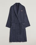 GANT Archive Shield Terry Robe Evening Blue