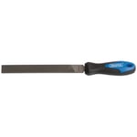 Draper High Carbon Steel Hand File With Soft Grip Handle - 150mm