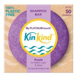 KinKind KinKind My PLATINUM touch! Purple Shampoo Bar 50g-9 Pack