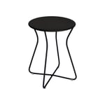 Fermob - Cocotte Stool - Liquorice - Utomhuspallar och puffar - Studio Fermob - Svart - Metall