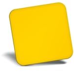 Awesome Fridge Magnet - Deep Yellow Colour Block  #44866