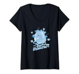 Womens Squishmallows Tatiana Dragon Stars V-Neck T-Shirt