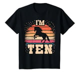 Youth Horse 10 Year Old Birthday Boy Girl 10th Equestrian Birthday T-Shirt