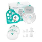 MAMASHY Kit Mama Go - 1 Tire Lait Electrique Main Libre Portable, 2 Coquillage d'Allaitement, Silicone Alimentaire, Sans BPA, Adapté à Toutes les Tailles, Allaitement Accessoires Bebe Naissance