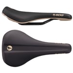 SDG Bel Air V3 Max Lux-Alloy Saddle - Black / Tan (E-MTB, Electric Bike)