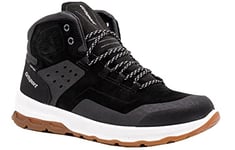 Grisport Urban Trek Mid Bottes de trekking pour homme, chaussures d'extérieur, Noir V11g, 44 EU