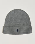 Polo Ralph Lauren Merino Beanie Fawn Grey Heather