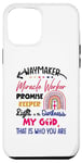 iPhone 12 Pro Max Kids Waymaker Miracle Worker Rainbow Boho Christian Case