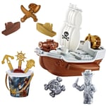 Kids Beach toys Pirate Ship sand bucket bath Toys Summer Seaside Water play