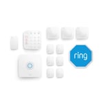 Kit Ring Alarm - XL + sirène extérieure | Alarme de maisonsans fil connectée, système de sécurité avec surveillance assistée en option | Sans engagement à long terme, Fonctionne avec Alexa