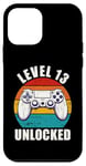 iPhone 12 mini Level 13 Unlocked Funny Video Gamer 13 Birthday 13 Year Old Case