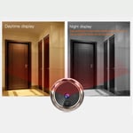 Smart Doorbell Camera Peephole Viewer 2.8in LCD Display 320 X 240 Resolution