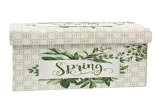 Mimbre Natural Coffre pliable en tissu Spring