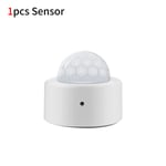 Tuya Zigbee-Capteur de mouvement humain,détecteur de mouvement PIR,sécurité Smart Life nous-mêmes avec Alexa Google Home - Type 1pcs(need gateway)