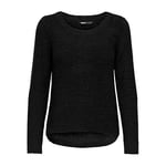 Only 15113356, Pull Femme - Noir (Black) - Taille L