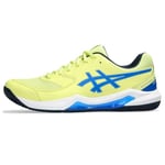 ASICS Homme Gel-Dedicate 8 Padel Sneaker, Glow Yellow/Illusion Blue, 44 EU