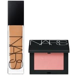 NARS Natural Longwear Foundation 30ml and NARS Blush Orgasm 4.8g Bundle (Various Shades) - Huahine