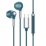 USB C-hörlurar för Samsung Galaxy S22 Ultra S21 FE S20 A53 USB C-hörlurar med mikrofon In-ear-hörlurar med kabel Hörlurar USB Typ C