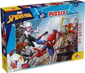 Double-Sided Floor Puzzle 60El Marvel Spiderman Lisciani 99689