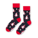 Chaussettes amusantes avec motifs de Noël pour hommes et femmes, chaussettes de Noël, chaussettes colorées pour hommes et femmes, chaussettes en coton I EU 41-43/44-46/35-37/38-40