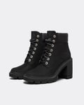 Timberland Allington Heights 6in Womens Boots - Black Leather - Size UK 6