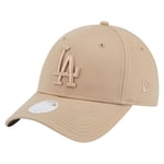 Casquette FEMME New Era coton beige