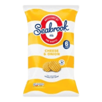 Seabrook Cheese & Onion Crisps Multipack - 6 x 25g