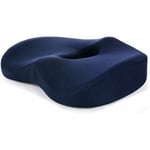 Coussin de siège en mousse à mémoire de forme, orthopédie hémorroïde, coussin de siège de coccyx de voiture, bureau, joueur, fauteuil roulant,