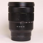 Sony Used FE 16-35mm f/4 Vario-Tessar T* ZA OSS Lens