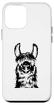 Coque pour iPhone 12 mini Pop Art Lama Alpaga Lamas Amoureux des animaux