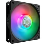 Cooler Master SickleFlow 120 ARGB - Ventilateur de Boîtier PC & Refroidissement 120 mm, Compatible Carte Mère RGB Adressable, Pales Translucides, 62 CFM, 2,5 mmH2O, 8 à 27 dBA - ARGB