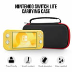 Nintendo Switch LITE Case + Screen Protector Black Slim EVA Hard Travel Carry