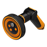 Fiskars Pistolet d'Arrosage Multi, 5 Fonctions, Contrôle de Débit en Continu par le Pouce, Taille Universelle, Noir/Orange, 1065485