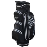 Ben Sayers Hydra Pro Waterproof Cart Bag with 14 Way Divider Top Black/White
