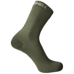 DexShell Ultra Thin Crew Waterproof Cycling Socks - Olive Green / XLarge