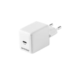 Essentials USB-C wall charger PD 30 W, 1x USB-C, PPS, white