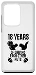 Coque pour Galaxy S20 Ultra 18 ans à se rendre dingues, femme, mari, mariage