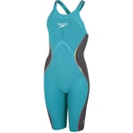 Speedo Fastskin Lzr Pure Intent Openback Kneeskin Femme Turquoise