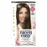 Clairol Nice'n Easy Cr�me Permanent Hair Dye, 6A Light Ash Brown,Clairol Nice