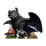 STAR CUTOUTS SC920 Toothless-How to Train Star Mini-Dragon Theme Party and Room Decoration-Height 61cm, Solid, Multicolour, Regular