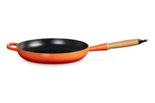 Le Creuset Støpejernspanne Signature Volcanic Ø28