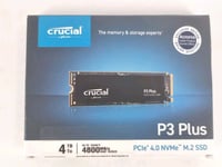 CRUCIAL Disque SSD Interne P3 Plus 4To PCIe 4.0 NVME M.2 CT4000P3SSD801 Acronis