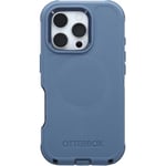 Otterbox Coque Defender Series MagSafe pour iPhone 16 Pro, résistante aux Chutes, Ultra Robuste, Coque de Protection, supporte 7X Plus de Chutes Que la Norme Militaire, Bleu, Livré sans Emballage