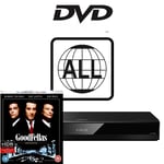 Panasonic Blu-ray Player DP-UB820EB-K MultiRegion for DVD 4K inc Goodfellas UHD