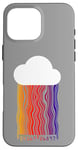 iPhone 16 Pro Max Cloud with Rainbow Rain Code Wave Case