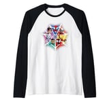 Marvel Spidey and His Amazing Friends Avengers Team-Up Manche Raglan